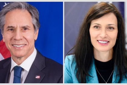 Maria Gabriel holds talks with the US Secretary of State Antony Blinken